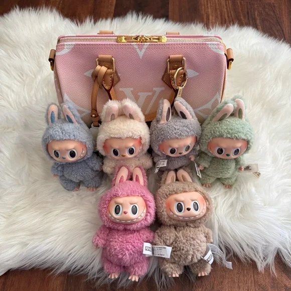 POP MART Labubu Exciting Macaron Green Grape Open Box - Picture 5 of 5